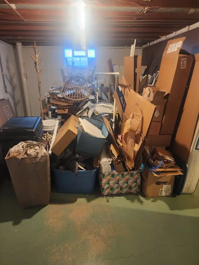 Roll-off dumpster container at job site for Yard Waste Dumpster Rental in Arizona City